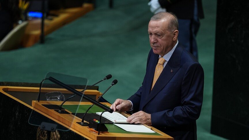 Kabine üyelerinden Cumhurbaşkanı Erdoğan'ın BM Genel Kurulu'ndaki hitabına ilişkin paylaşım
