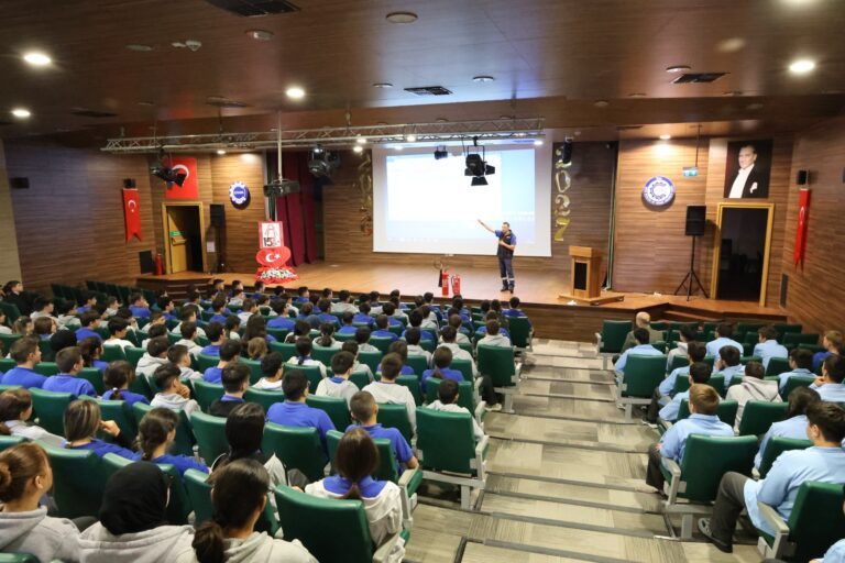 Özel ÇOSB MTAL’de Yangın Eğitimi ve Tatbikatı Düzenlendi