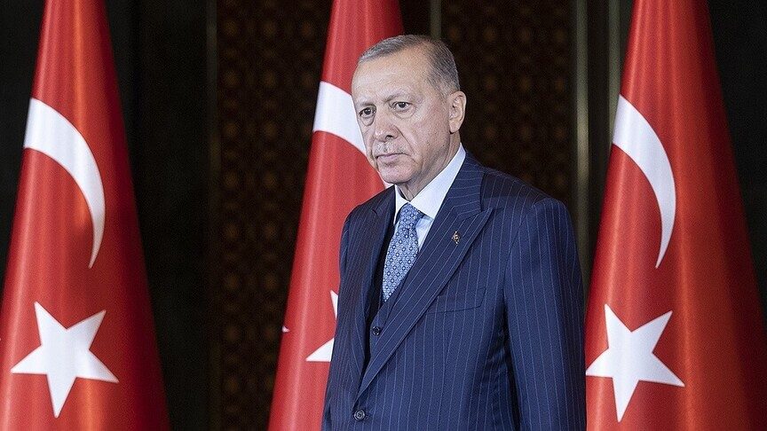 Cumhurbaşkanı Erdoğan'dan şehit polis memuru Topatan'ın ailesine başsağlığı mesajı