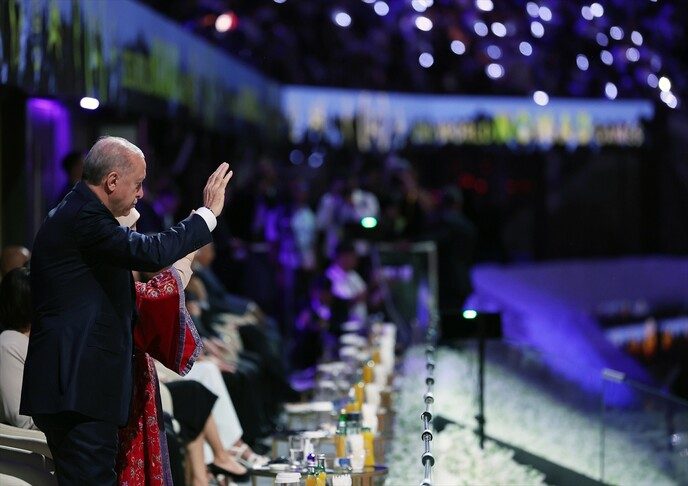 Cumhurbaşkanı Erdoğan, Dünya Göçebe Oyunları açılış törenine katıldı