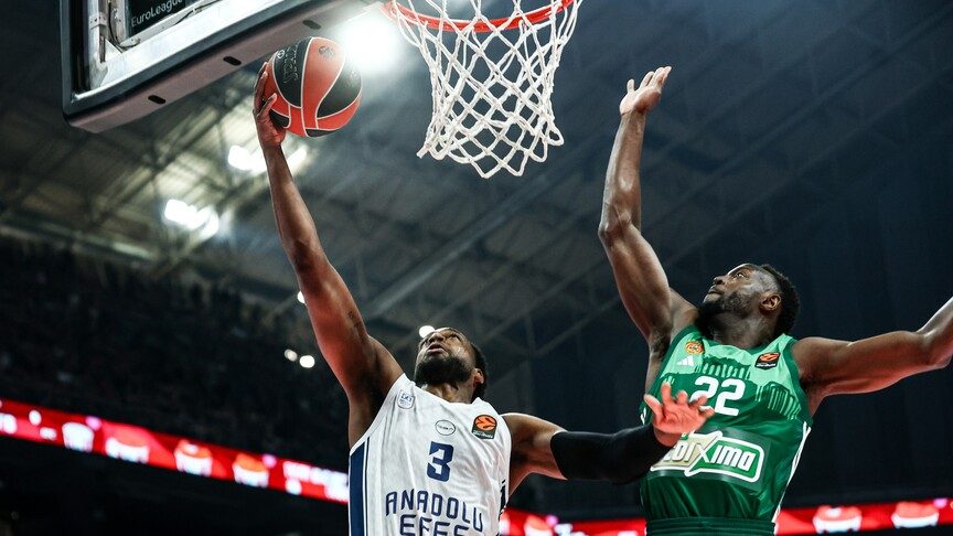 Anadolu Efes, Basketbol Avrupa Ligi'nde yarın Panathinaikos'u konuk edecek