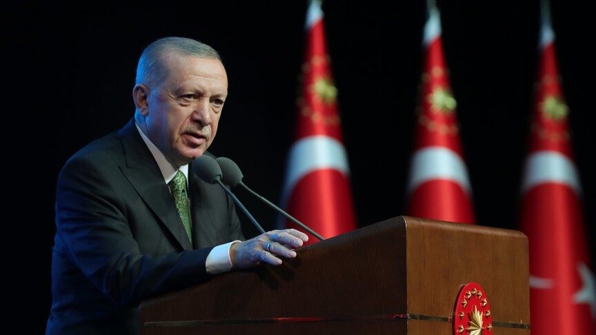 Cumhurbaşkanı Erdoğan vefatının ikinci yılında Recai Kutan'ı andı
