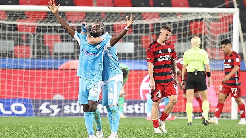 Erzurumspor FK, deplasmanda Gaziantep FK'yi 3-1 mağlup etti