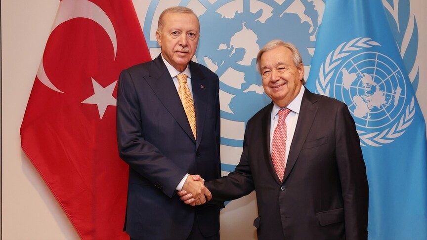 Cumhurbaşkanı Erdoğan New York'ta temaslarda bulundu