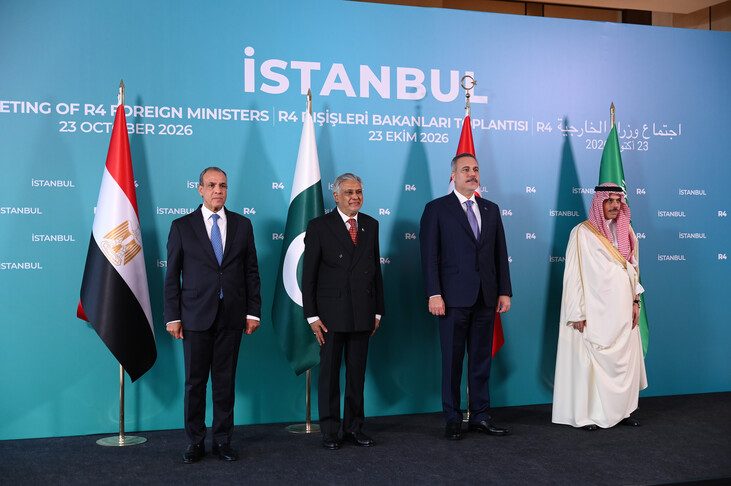 R4 dışişleri bakanları, İstanbul'daki toplantının ardından ortak bildiri yayımladı