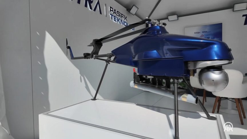 DUMRUL insansız helikopteri TURNAs-2026 Tatbikatı'nda sergilendi