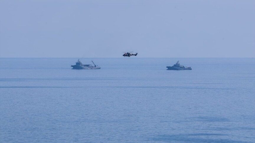 Girne açıklarında alabora olan yolcu gemisinin enkazına ulaşıldı