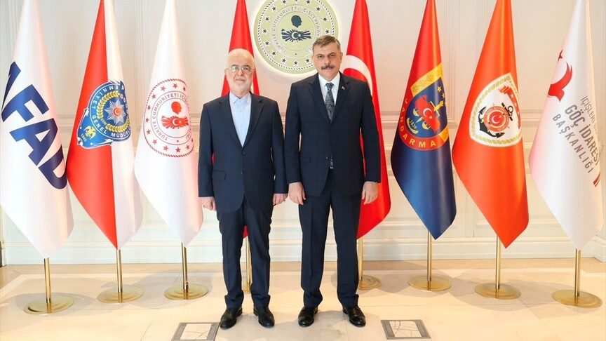 İçişleri Bakanı Çiftçi, İranlı mevkidaşı Mumini ile görüştü