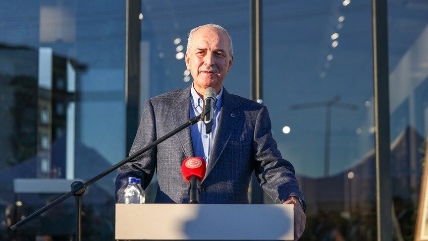 TBMM Başkanı Kurtulmuş, Kale Grubu ürünlerinin satılacağı mağazanın açılışını yaptı