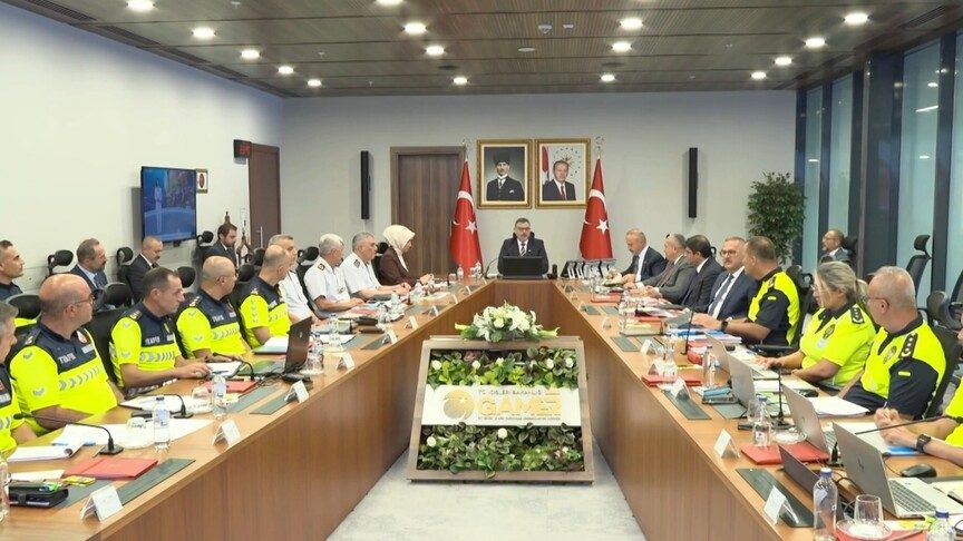 Motosiklet Denetimleri Eylem Planı'na ilişkin güvenlik toplantısı yapıldı
