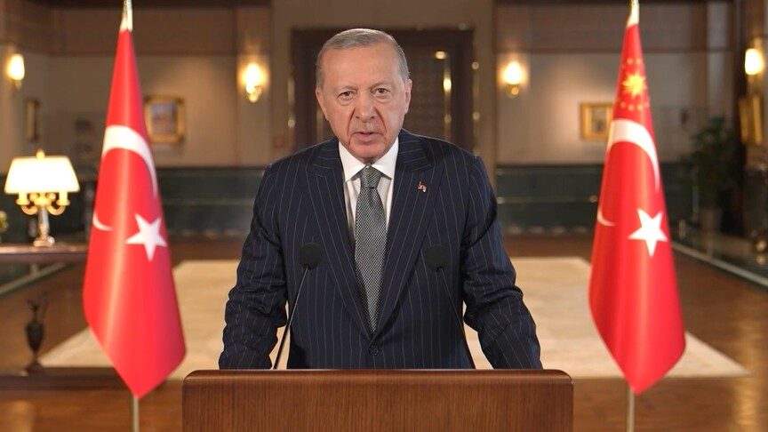 Cumhurbaşkanı Erdoğan: Milli Mücadele, milletin en zor şartlarda dahi neleri başarabileceğini bütün dünyaya göstermiştir