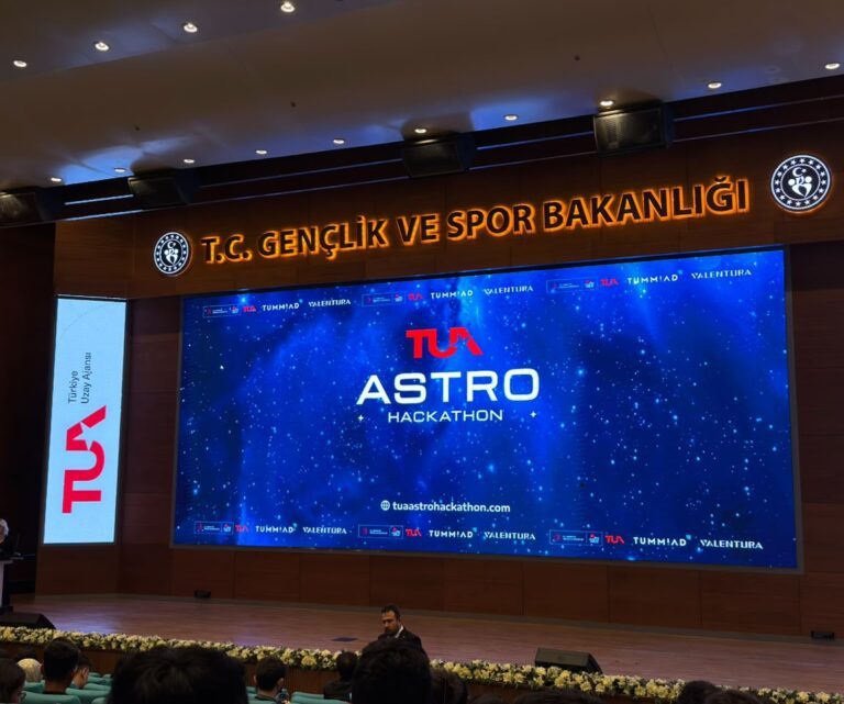 Özel ÇOSB MTAL, TUA Astro Hackathon’da Türkiye Şampiyonu Olarak Altın Madalya Kazandı