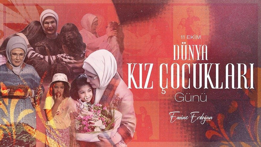 Emine Erdoğan "Dünya Kız Çocukları Günü"nü kutladı