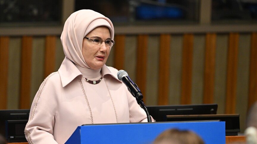 Emine Erdoğan: İklim krizinin karşısında dünyamızı korumak, sınırları aşan bir dayanışmayı gerekli kılıyor