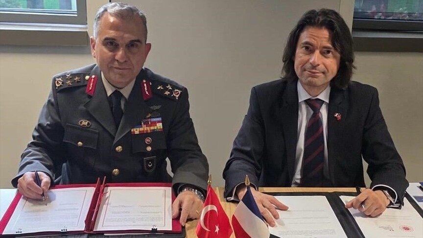 Türkiye ile Fransa arasında "Savunma İş Birliği Yol Haritası" imzalandı