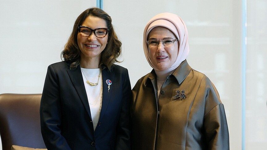 Emine Erdoğan, Brezilya Devlet Başkanı'nın eşi Silva ile görüştü