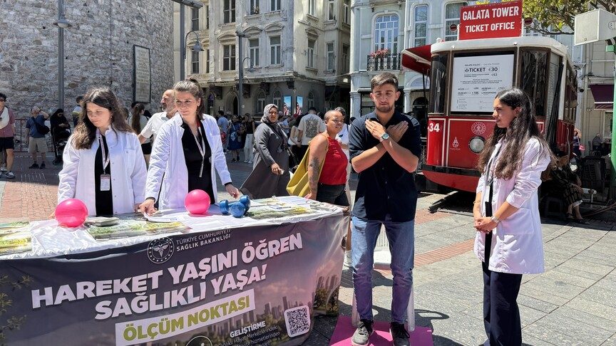 "Hareket Yaşını Öğren, Sağlıklı Yaşa" kampanyasıyla 2,8 milyon vatandaşa ulaşıldı
