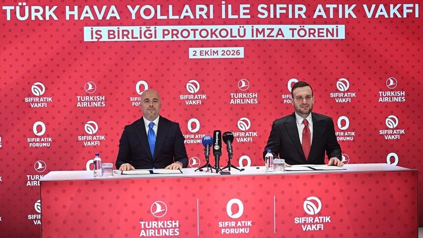 Sıfır Atık Vakfı ile THY arasında işbirliği protokolü imzalandı