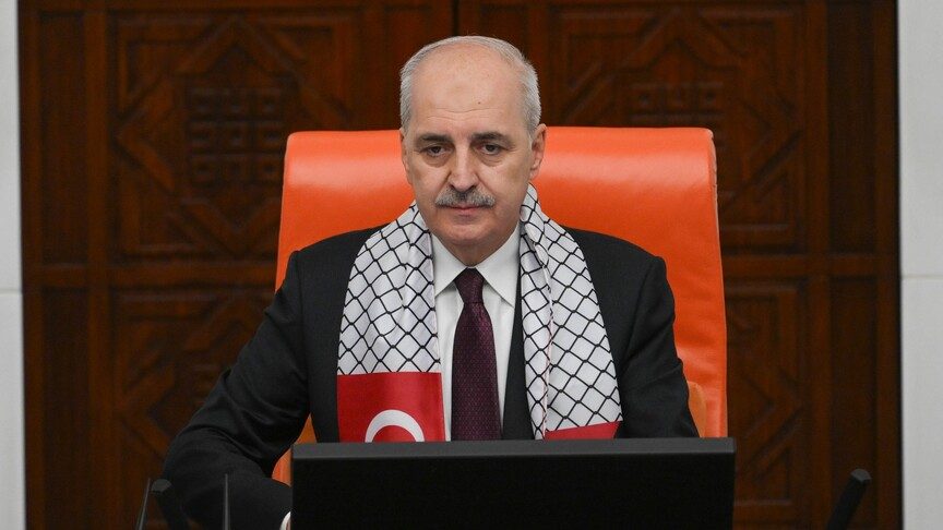 TBMM Başkanı Kurtulmuş: Filistin'in sesi olmaya devam edeceğiz