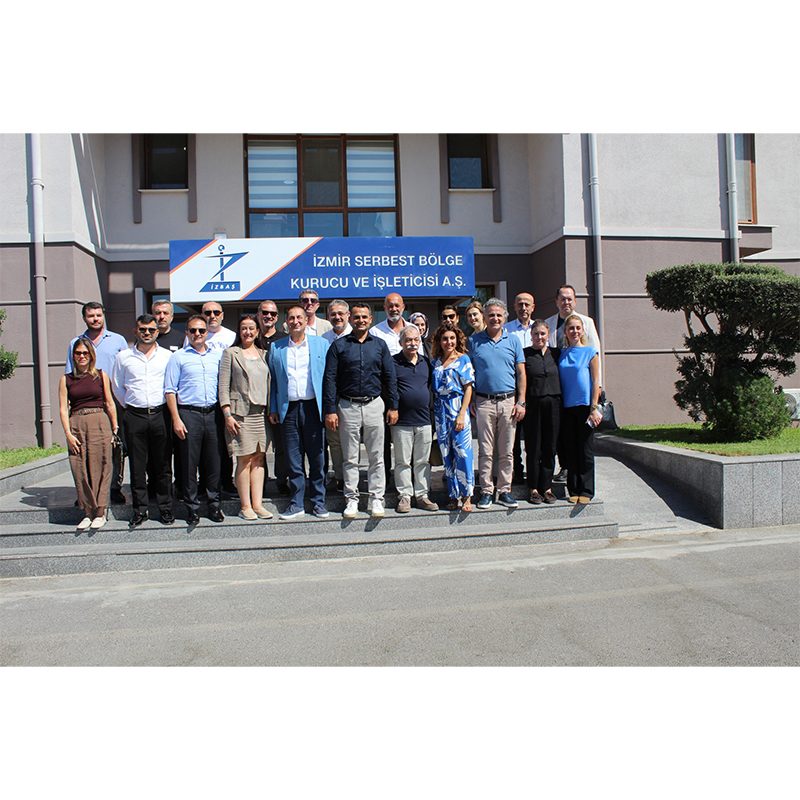 SERBEST BÖLGE YÖNETİCİLERİNİ İZBAŞ’TA AĞIRLADIK
