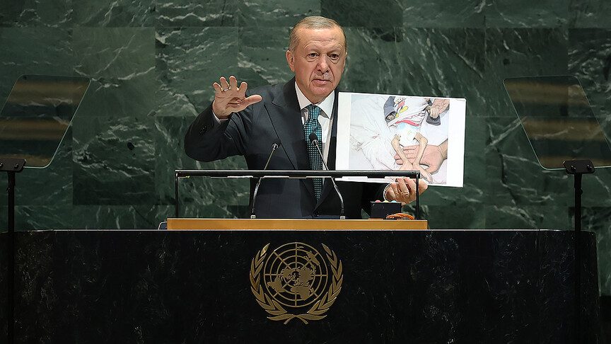 Cumhurbaşkanı Erdoğan, BM Genel Kurulu'nda yine Filistin'in sesi olacak