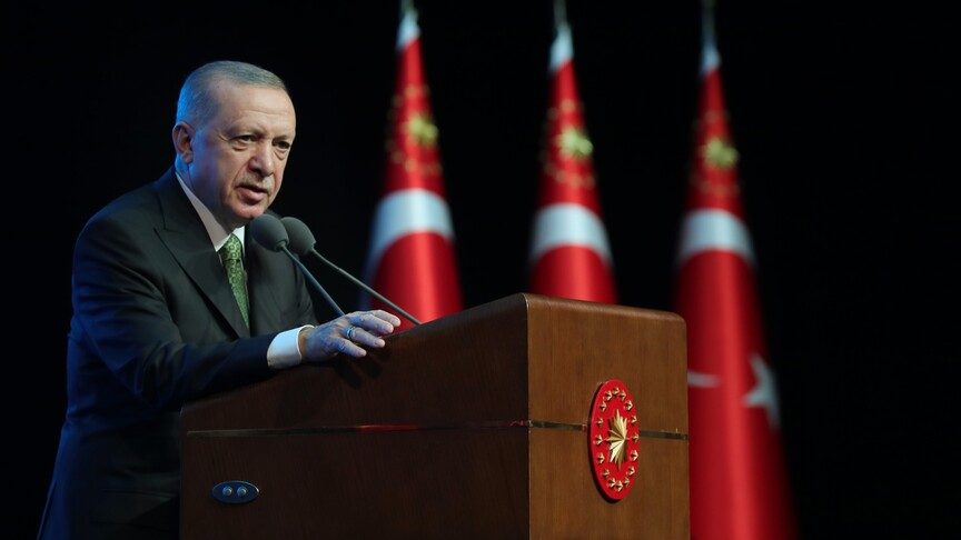 Cumhurbaşkanı Erdoğan: Türkiye Cumhuriyeti büyük kazanımlarla başarıdan başarıya koşmaya devam ediyor
