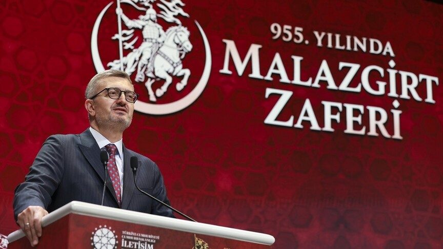 İletişim Başkanı Duran: 1071 yılında Malazgirt Ovası'nda kurulan birlik bugün de bu milletin mayasını oluşturmaktadır